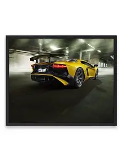 Постер, Ламборджини lamborghini aventador sv powerkit