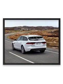 Постер 40x50, Ягуар jaguar xf s sportbrake