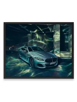 Постер 40x50, Бэха bmw m850i