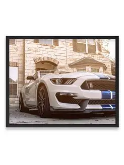 Плакат 40х50, Форд ford mustang gt350