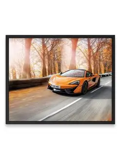 Плакат 40х50, Макларен mclaren 570s