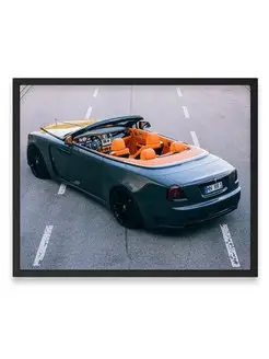 Постер 40x50, Роллс ройс spofec rolls royce dawn overdose