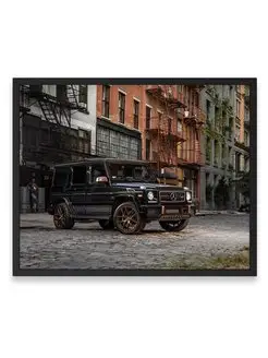 Постер 40х50, Мерседес mercedes amg g 65 final edition