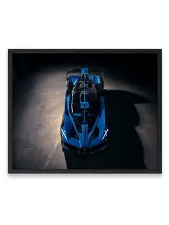 Постер, Бугатти bugatti bolide 40х50