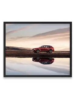 Постер 40x50, Бэнтли bentley bentayga v8