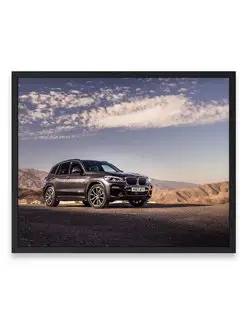 Плакат интерьерный, Бумер bmw x3 xdrive30d m sport 40х50