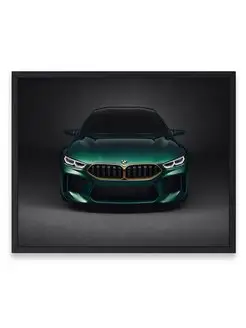 Постер, Плакат, Бэха bmw m8 40х50