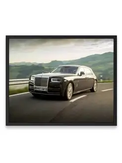 Постер интерьерный, Роллс ройс rolls royce phantom ewb 40х50