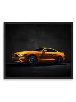 Постер, плакат, Форд ford mustang 40х50