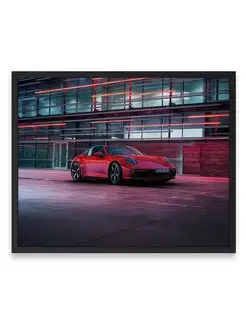 Постер 40x50, Порше porsche 911 targa 44s