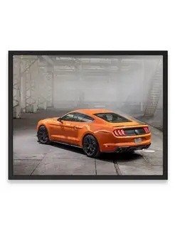 Плакат 40х50, Форд ford mustang ecoboost high package