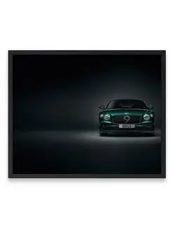 Постер 40x50, Бэнтли bentley continental gt number 9