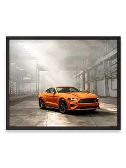 Плакат 40x50, Форд ford mustang ecoboost high package