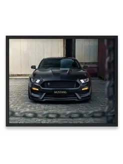 Постер, плакат, Форд ford mustang gt350 40х50