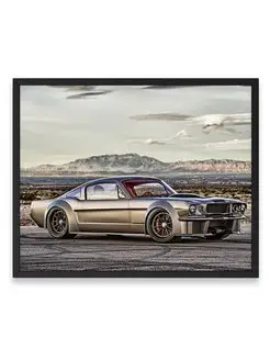 Постер 40x50, Форд ford mustang 1965