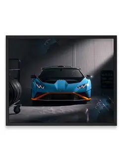 Постер 40x50, Ламборджини lamborghini huracan sto