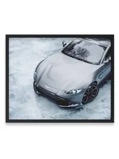 Плакат 40х50, Астон Мартин ice cold aston martin vantage