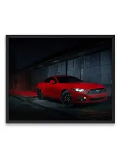 Постер, плакат, Форд ford mustang 40х50