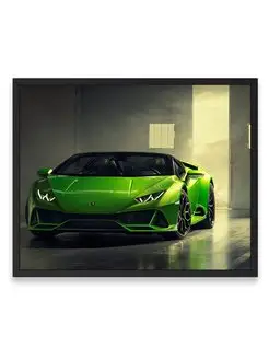 Постер 40x50, Ламборджини lamborghini huracan evo spyder