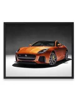 Постер 40x50, Ягуар jaguar f type