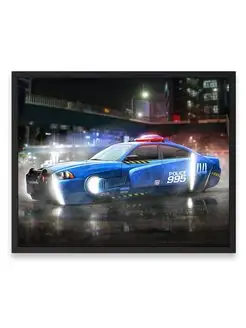 Постер, Додж blade runner dodge charger police car 40х50