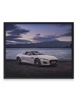 Постер, Ягуар jaguar f type p450 r dynamic convertible