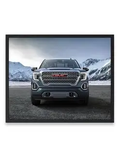 Постер, плакат, Суперкар gmc sierra 40х50