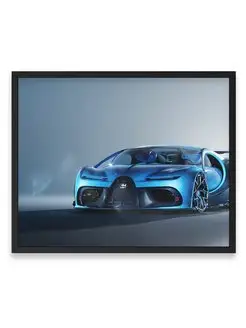 Постер 40х50, Бугатти bugatti chiron