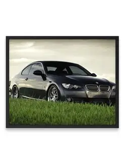 Постер, плакат, Бэха bmw 3 series co 40х50