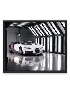 Плакат 40х50, Бугатти bugatti chiron sport alice