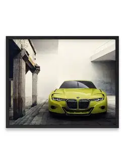 Постер 40х50, БМВ bmw 30 csl hommage concept