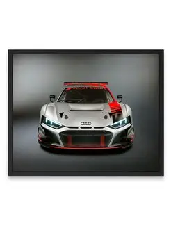 Постер, Ауди audi r8 lms 40х50