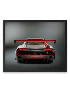 Плакат, Ауди audi r8 lms 40х50