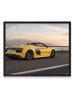 Плакат 40х50, Ауди audi r8 v10