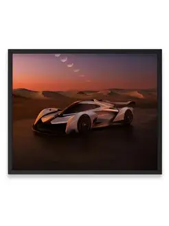 Плакат 40x50, Макларен mclaren solus gt