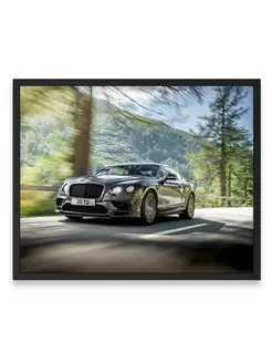 Постер, Бэнтли bentley continental gt supersport 40х50