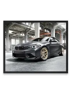 Плакат 40x50, Бэха bmw m2 m performance parts