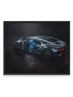 Плакат 40x50, Бугатти bugatti chiron