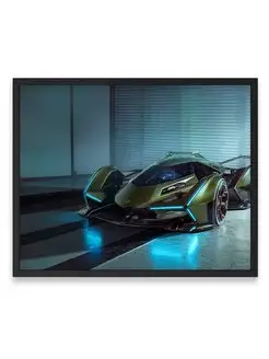 Постер, Ламборджини lamborghini lambo v12 vision