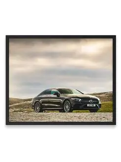 Постер 40x50, Мерседес mercedes benz cls 400 d amg