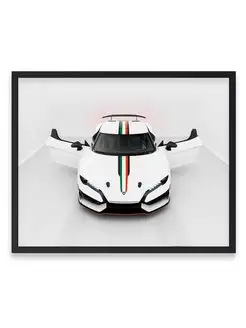 Постер, плакат, Суперкар italdesign zerouno 40х50