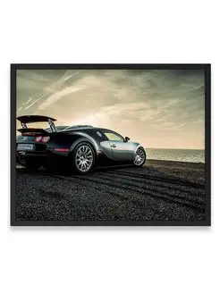 Постер 40x50, Бугатти bugatti veyron