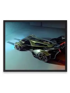 Постер, Ламборджини lamborghini lambo v12 vision