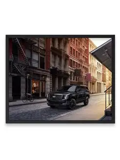 Постер, Суперкар cadillac escalade sport edition 40х50