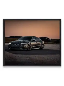 Постер, Ауди black box richter audi rs 7 sportback 40х50