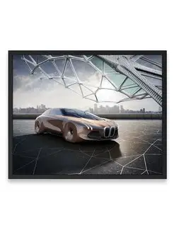 Постер 40х50, Бумер bmw vision concept