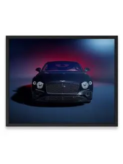 Плакат 40x50, Бэнтли bentley continental gt