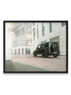 Постер, плакат 40х50, Суперкар g wagon