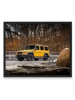 Постер, плакат, Мерседес mercedes amg g63 40х50