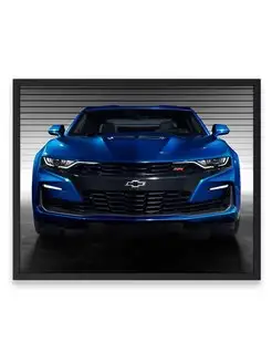 Постер интерьерный, Шевроле chevrolet camaro ss 40х50